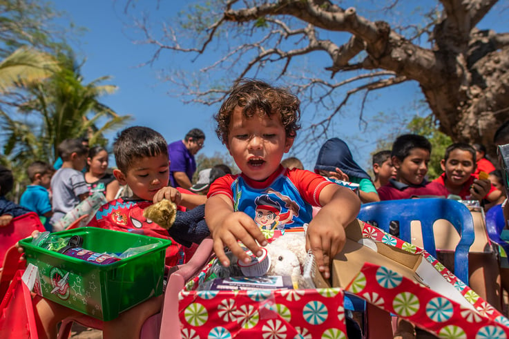 opening presents